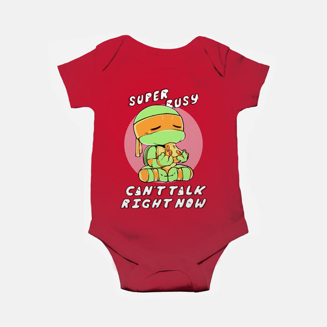 Super Busy-baby basic onesie-naomori