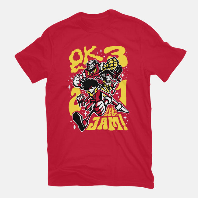 Cowboy Jam-mens basic tee-demonigote