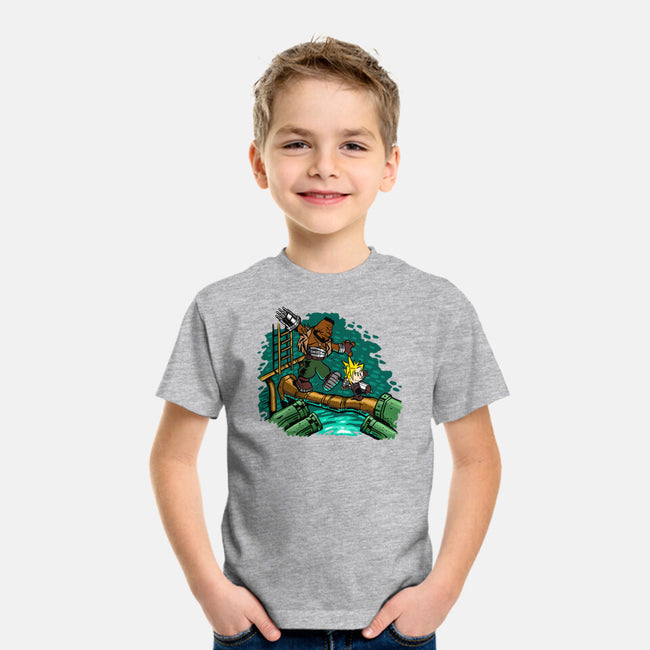 Barret And Cloud-youth basic tee-demonigote