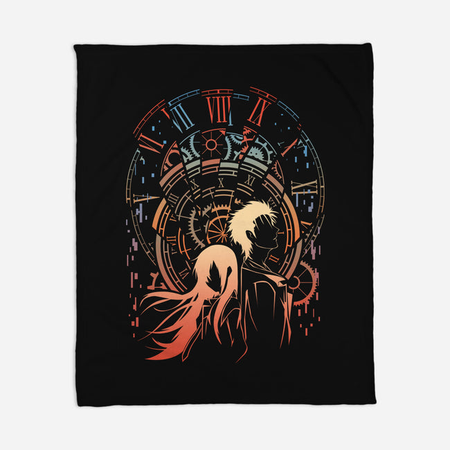 Time Broken-none fleece blanket-marsdkart