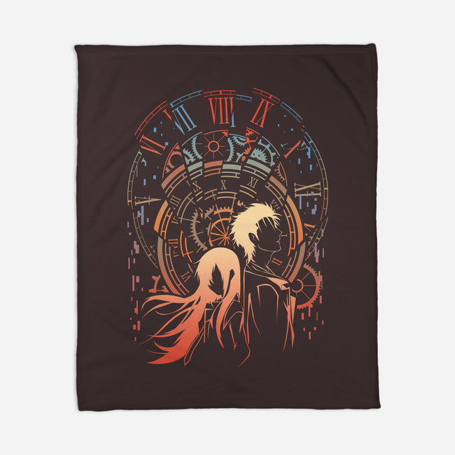 Time Broken-none fleece blanket-marsdkart