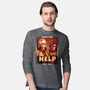 Leon Help-mens long sleeved tee-daobiwan