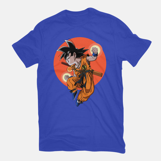 Little Kid Goku-mens basic tee-Tri haryadi
