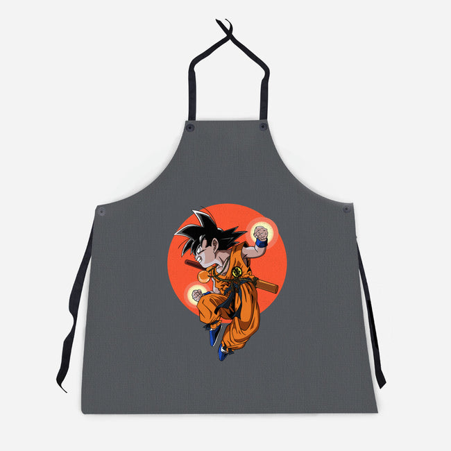 Little Kid Goku-unisex kitchen apron-Tri haryadi