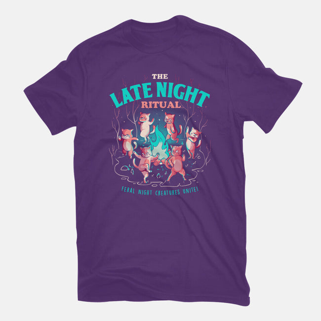 The Late Night Ritual-mens premium tee-eduely