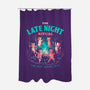 The Late Night Ritual-none polyester shower curtain-eduely