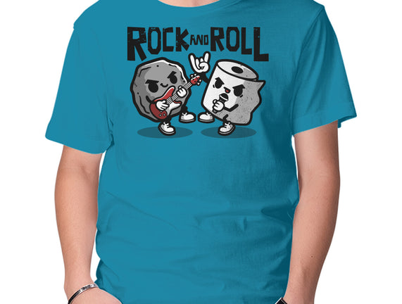 Rock And Toilet Roll