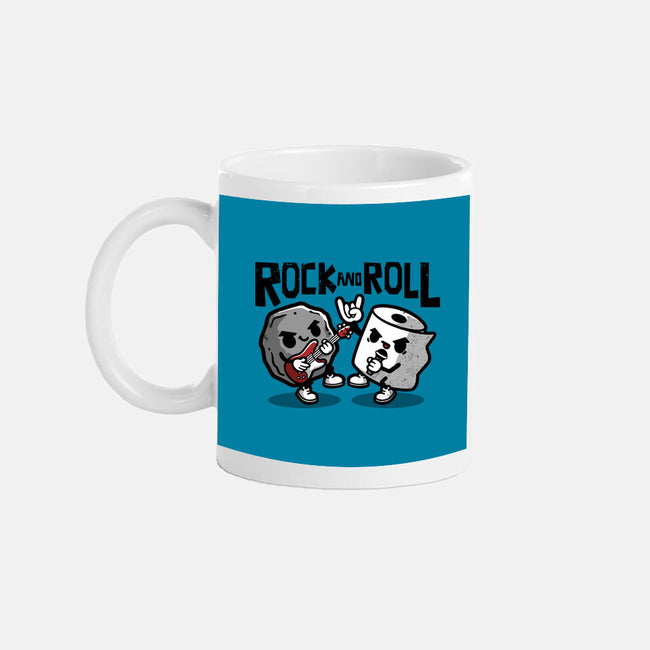 Rock And Toilet Roll-none mug drinkware-NemiMakeit