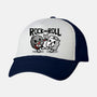 Rock And Toilet Roll-unisex trucker hat-NemiMakeit
