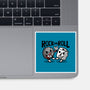 Rock And Toilet Roll-none glossy sticker-NemiMakeit