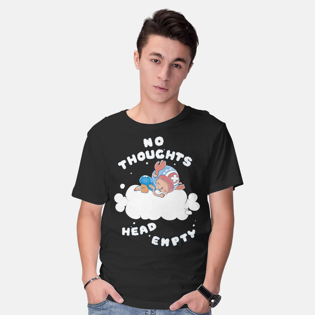 No Thoughts-mens basic tee-naomori