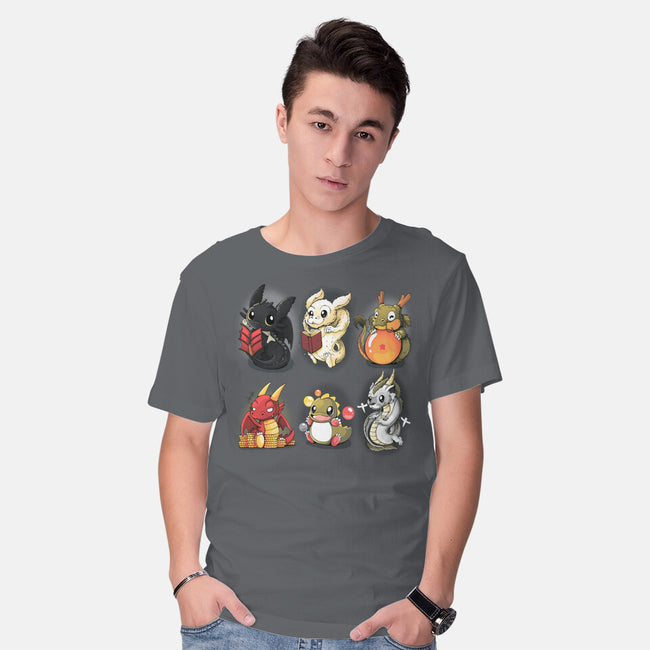 Dragons-mens basic tee-Vallina84