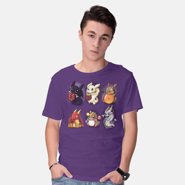 Dragons-mens basic tee-Vallina84