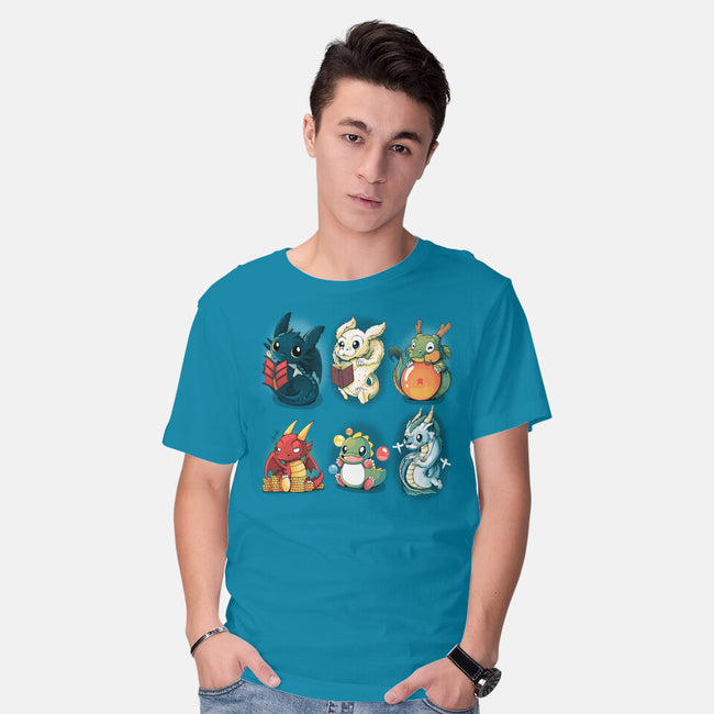 Dragons-mens basic tee-Vallina84