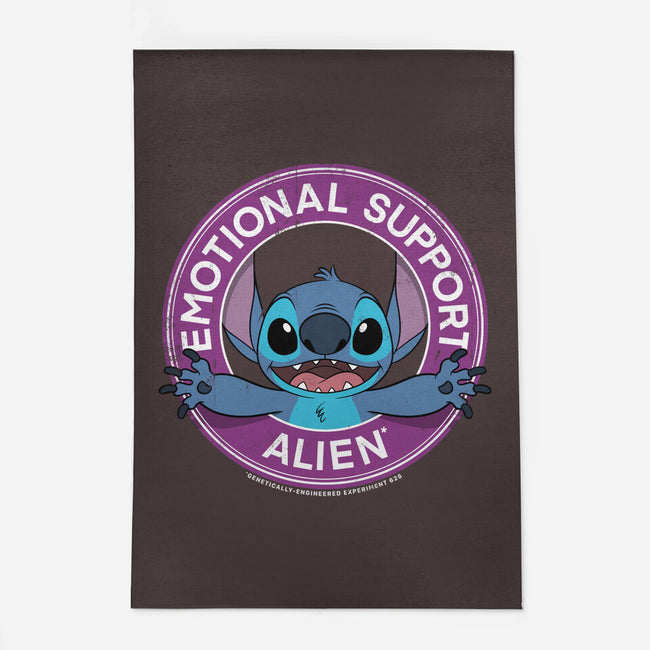 Emotional Support Alien-none indoor rug-drbutler
