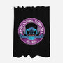 Emotional Support Alien-none polyester shower curtain-drbutler