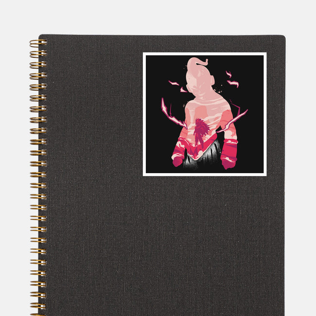 Evil Majin-none glossy sticker-RamenBoy