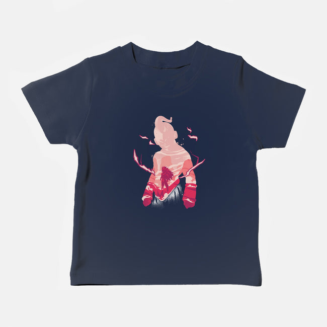 Evil Majin-baby basic tee-RamenBoy