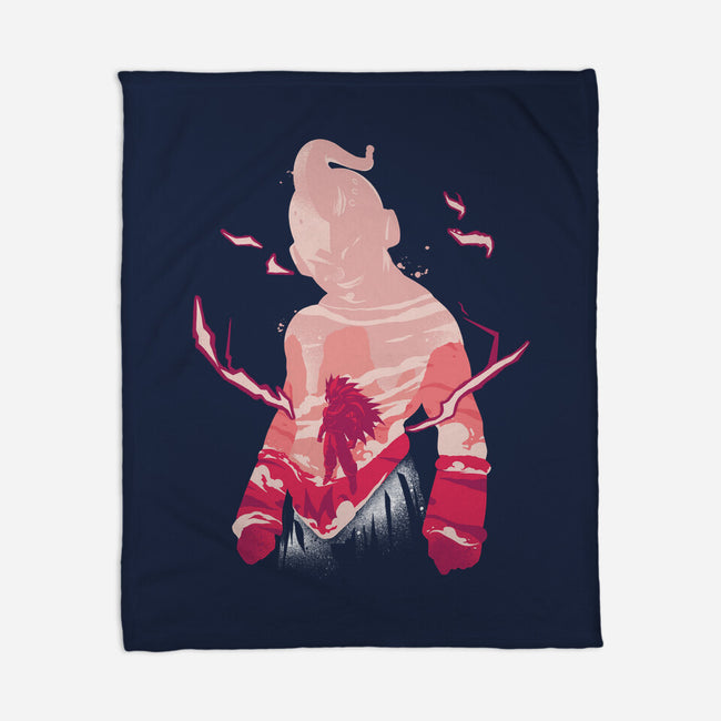 Evil Majin-none fleece blanket-RamenBoy