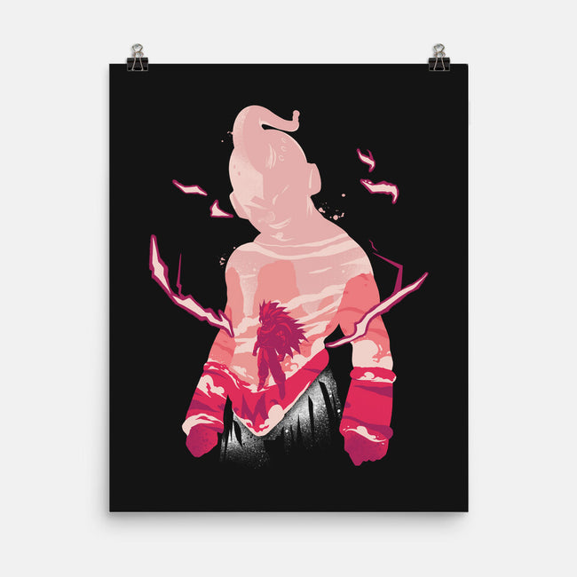 Evil Majin-none matte poster-RamenBoy