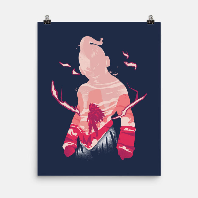 Evil Majin-none matte poster-RamenBoy