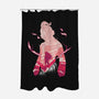 Evil Majin-none polyester shower curtain-RamenBoy