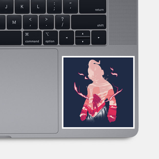 Evil Majin-none glossy sticker-RamenBoy