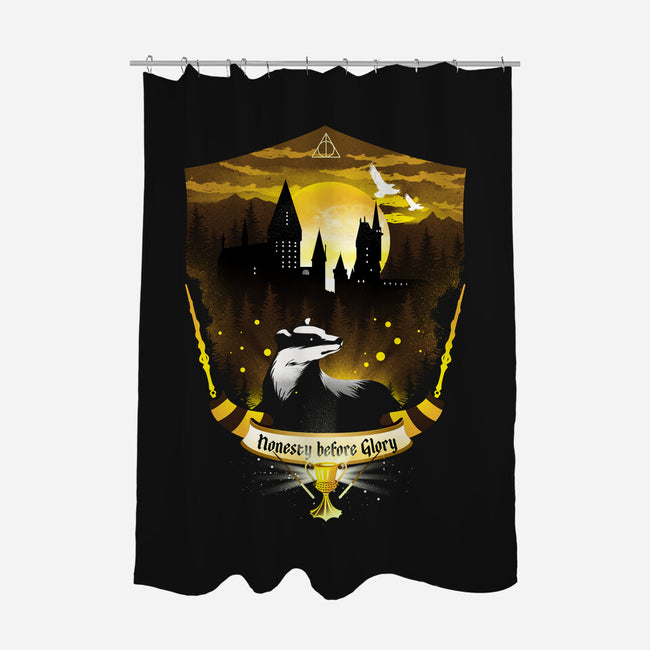 House Of Loyalty Badge-none polyester shower curtain-dandingeroz