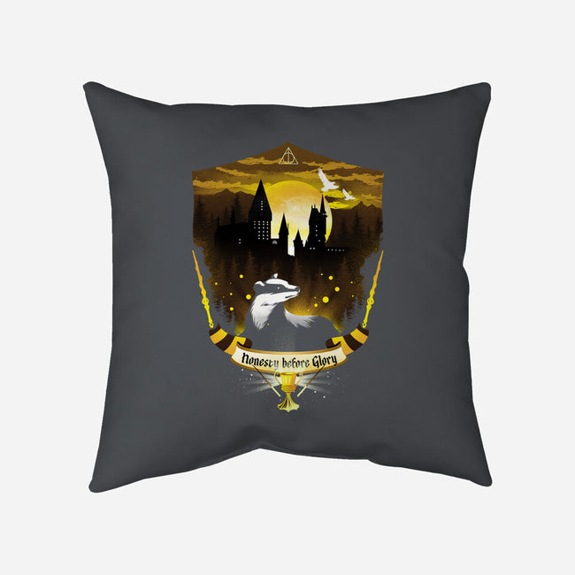 House Of Loyalty Badge-none removable cover w insert throw pillow-dandingeroz