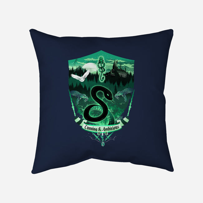House Of Ambition Badge-none removable cover w insert throw pillow-dandingeroz