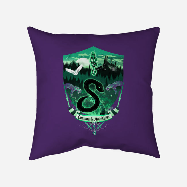 House Of Ambition Badge-none removable cover w insert throw pillow-dandingeroz