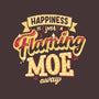 Just A Flaming Moe Away-none glossy sticker-teesgeex
