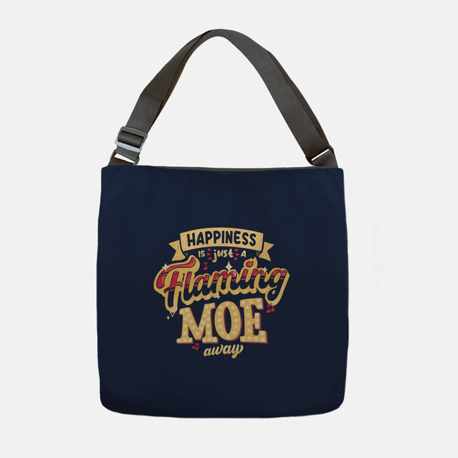 Just A Flaming Moe Away-none adjustable tote bag-teesgeex