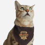 Just A Flaming Moe Away-cat adjustable pet collar-teesgeex