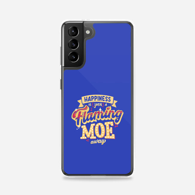 Just A Flaming Moe Away-samsung snap phone case-teesgeex