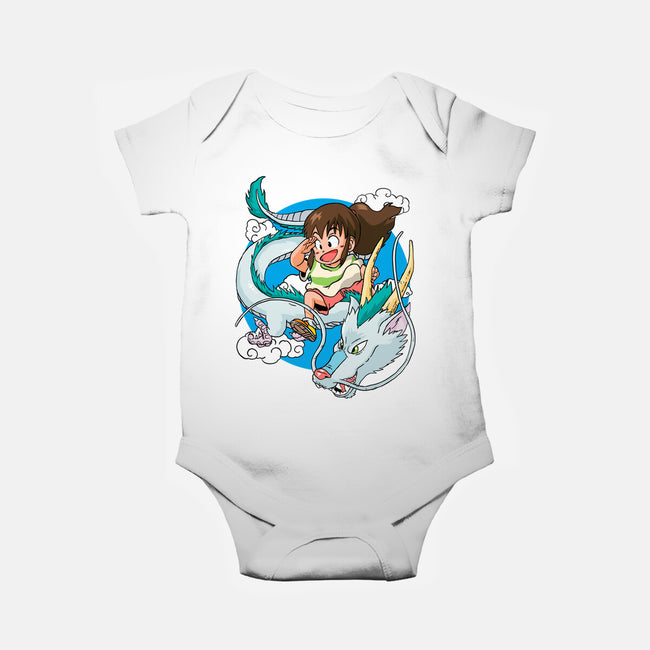 Dragon Haku-baby basic onesie-demonigote