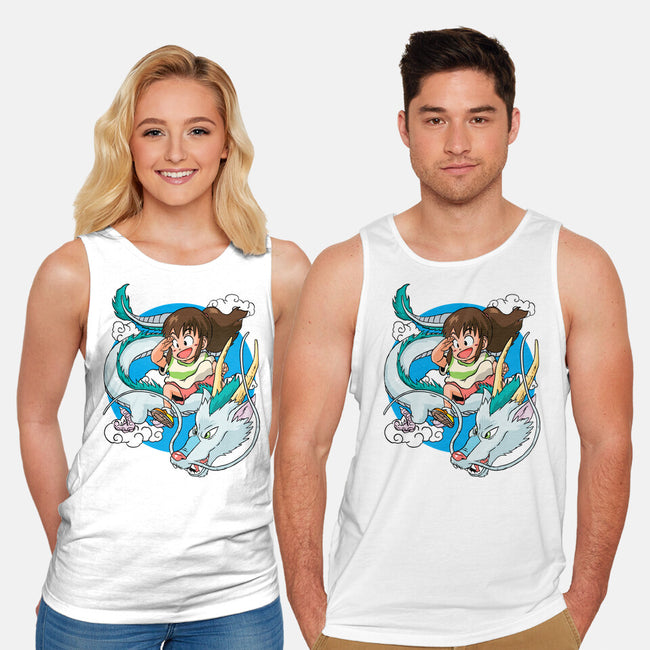 Dragon Haku-unisex basic tank-demonigote