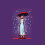 Carrie In The Rain-none polyester shower curtain-zascanauta