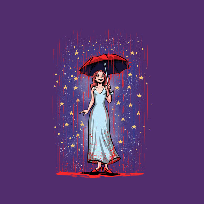 Carrie In The Rain-none glossy sticker-zascanauta