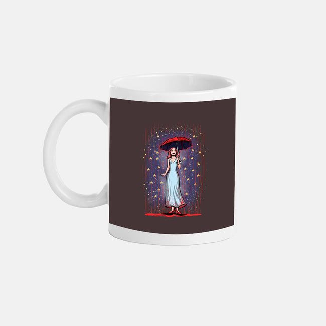 Carrie In The Rain-none mug drinkware-zascanauta