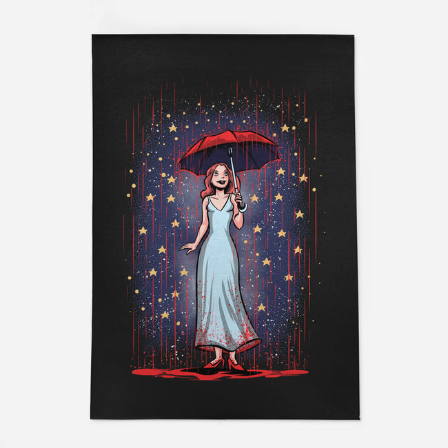 Carrie In The Rain-none indoor rug-zascanauta