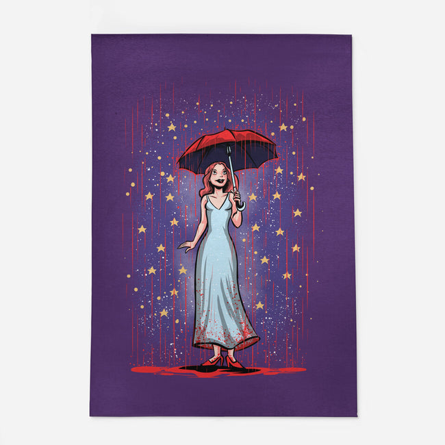 Carrie In The Rain-none indoor rug-zascanauta