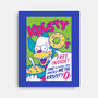 Krusty O's-none stretched canvas-dalethesk8er