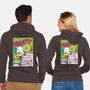 Krusty O's-unisex zip-up sweatshirt-dalethesk8er