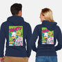 Krusty O's-unisex zip-up sweatshirt-dalethesk8er