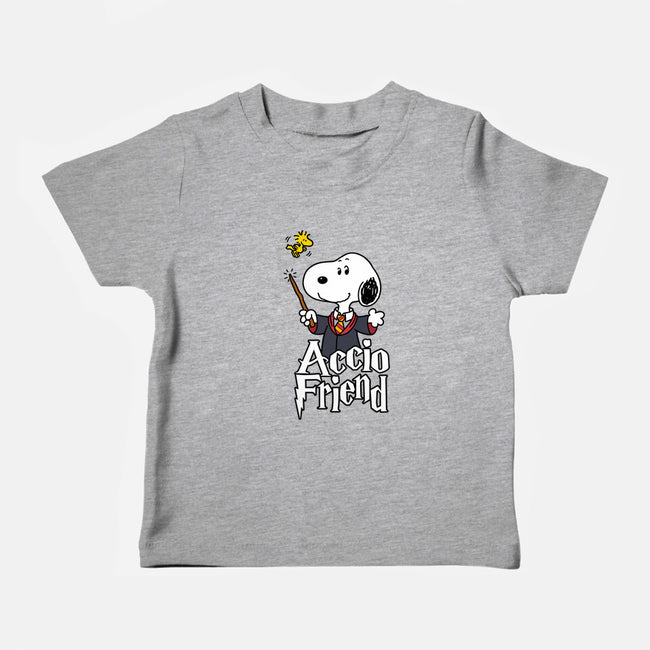 Accio Friend-baby basic tee-Barbadifuoco