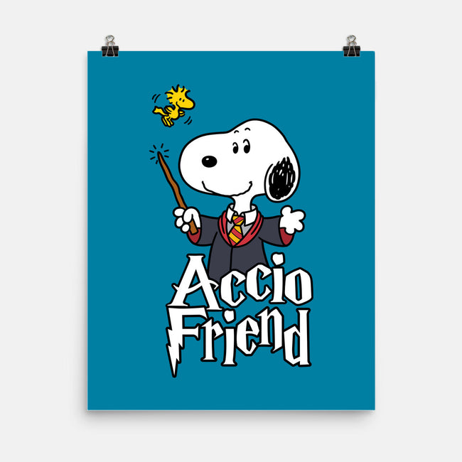 Accio Friend-none matte poster-Barbadifuoco