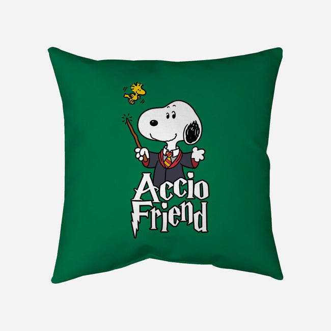Accio Friend-none removable cover throw pillow-Barbadifuoco