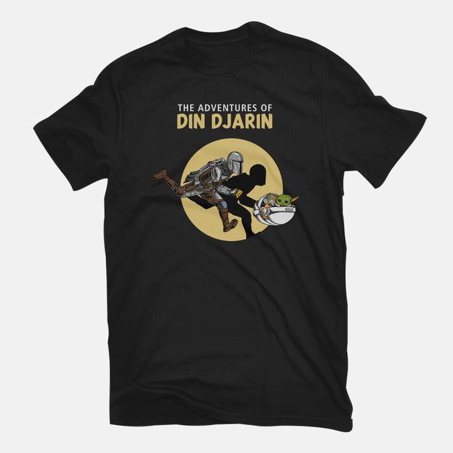 The Adventures Of Din Djarin-mens basic tee-joerawks