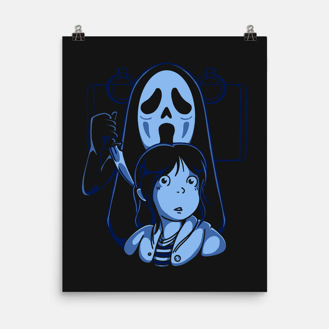 Ghostfaced Away-none matte poster-estudiofitas